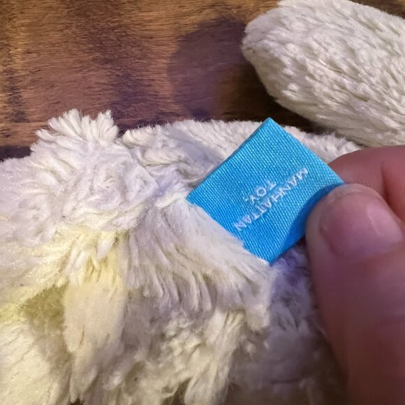 Manhattan toy Bashful Bunny Rabbit Lamb Plush Stuffed Animal 12” - Picture 5 of 7